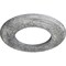 Ekena Millwork Salem Medallion (Canopies up to 7 1/8"), 13 1/4"OD x 7 1/8"ID x 7/8"P, Ultra Pure White Crackle CM13SAUWC - alternate 2